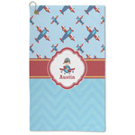 Airplane Theme Microfiber Golf Towel (Personalized)