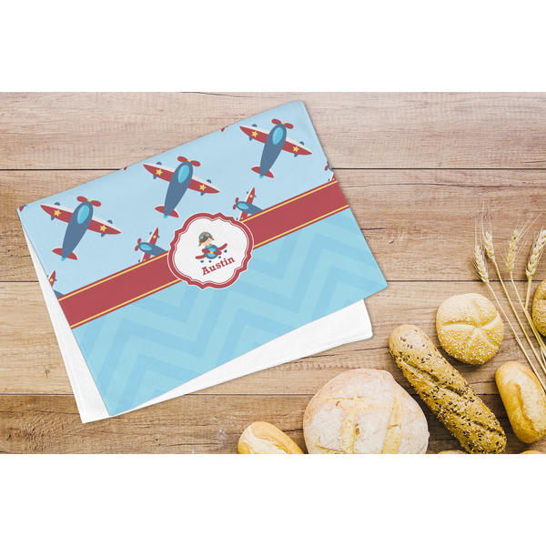Airplane Theme Microfiber Kitchen Towel - LIFESTYLE
