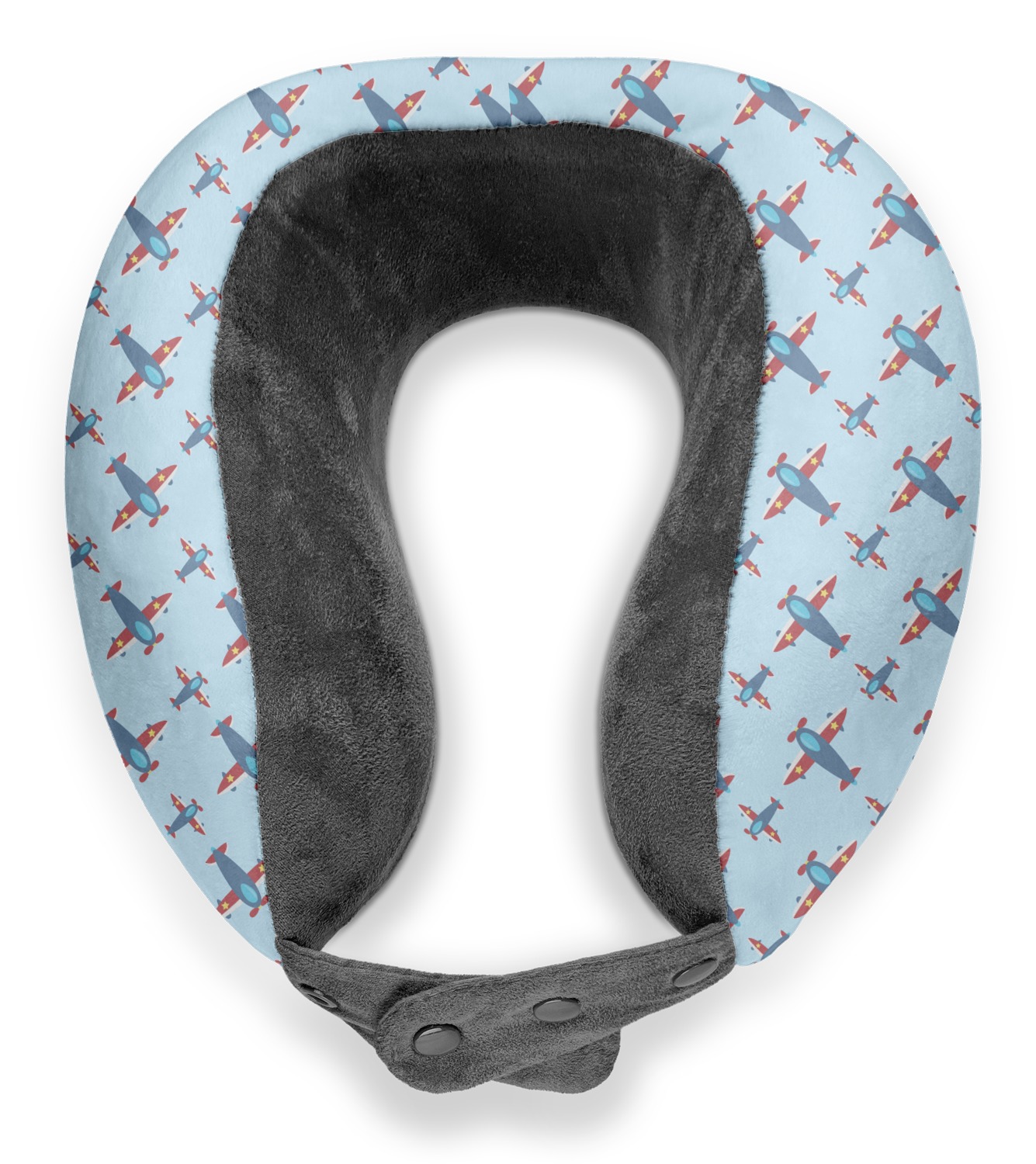 Custom Airplane Theme Travel Neck Pillow YouCustomizeIt