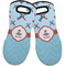 Airplane Theme Neoprene Oven Mitts - Set of 2 w/ Name or Text