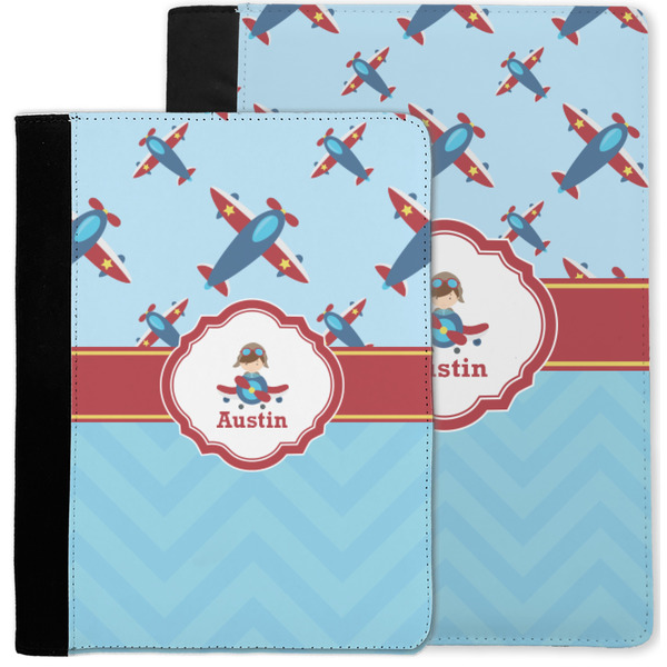 Airplane Theme Notebook Padfolio - MAIN