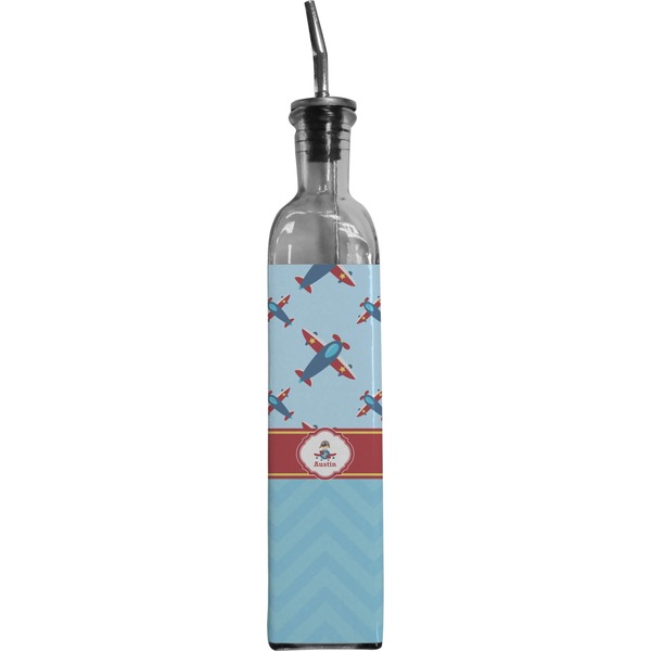 Custom Airplane Theme Oil Dispenser Bottle (Personalized)