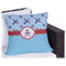 Airplane Theme Outdoor Pillow - 16" (Personalized)