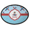 Airplane Theme Oval Patch