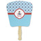 Airplane Theme Paper Fan (Personalized)