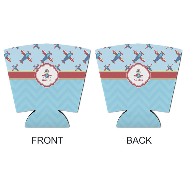 Airplane Theme Party Cup Sleeves - with bottom - APPROVAL