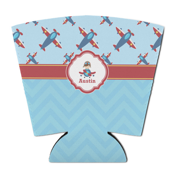 Airplane Theme Party Cup Sleeves - with bottom - FRONT