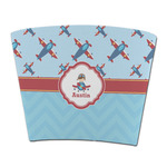 Airplane Theme Party Cup Sleeve - without bottom (Personalized)
