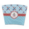 Airplane Theme Party Cup Sleeves - without bottom - FRONT (flat)