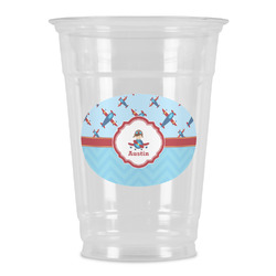 Airplane Theme Party Cups - 16oz (Personalized)
