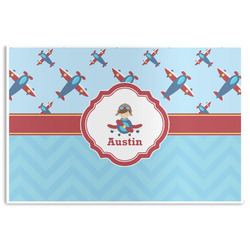 Airplane Theme Disposable Paper Placemats (Personalized)