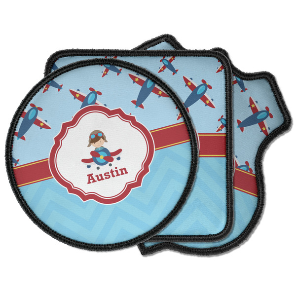 Custom Airplane Theme Iron on Patches (Personalized)