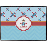 Airplane Theme Door Mat - 24"x18" (Personalized)