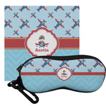 Airplane Theme Eyeglass Case & Cloth (Personalized)