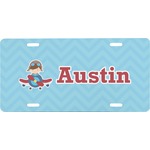 Airplane Theme Front License Plate (Personalized)