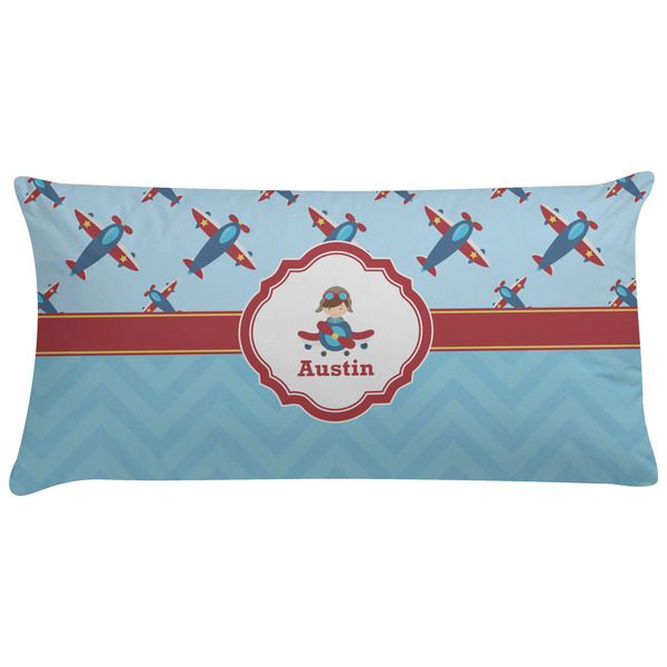 Custom Airplane Theme Pillow Case - King (Personalized)