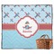 Airplane Theme Outdoor Picnic Blanket (Personalized)
