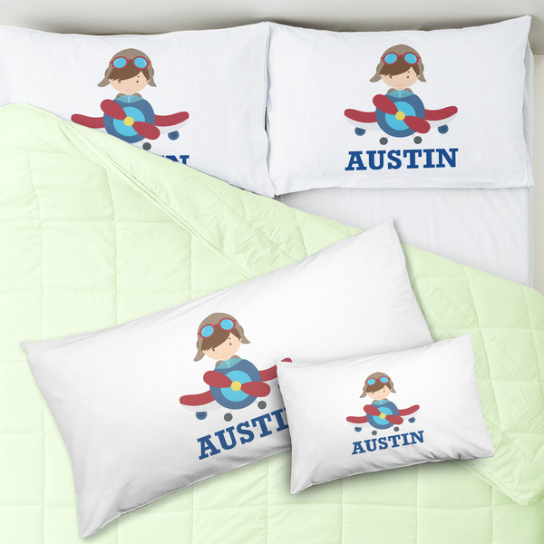 Airplane Theme Pillow Cases - LIFESTYLE
