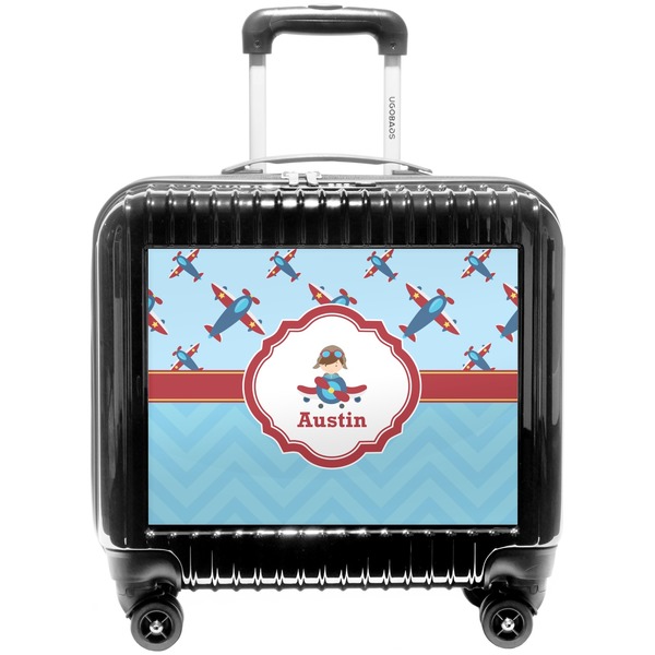 Custom Airplane Theme Pilot / Flight Suitcase (Personalized)