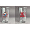 Airplane Theme Pint Glass - Two Content - Approval