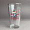 Airplane Theme Pint Glass - Two Content - Front/Main