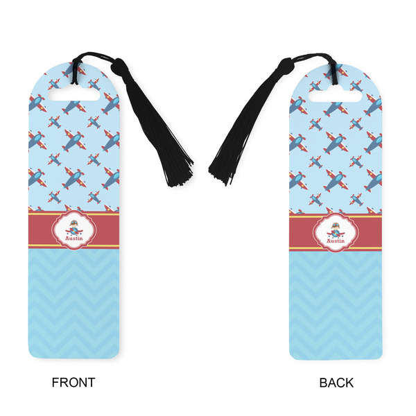Airplane Theme Plastic Bookmarks - Approval