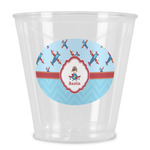 Airplane Theme Plastic Shot Glass (Personalized)