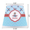 Airplane Theme Poly Film Empire Lampshade - Dimensions
