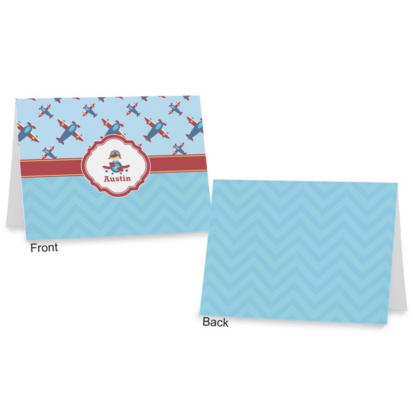 Airplane Theme Postcard - Front and Back