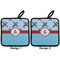 Airplane Theme Pot Holders - Set of 2 APPROVAL
