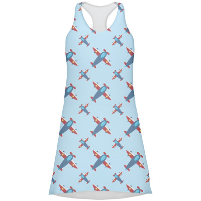 Airplane Theme Racerback Dress - X Small (Personalized)