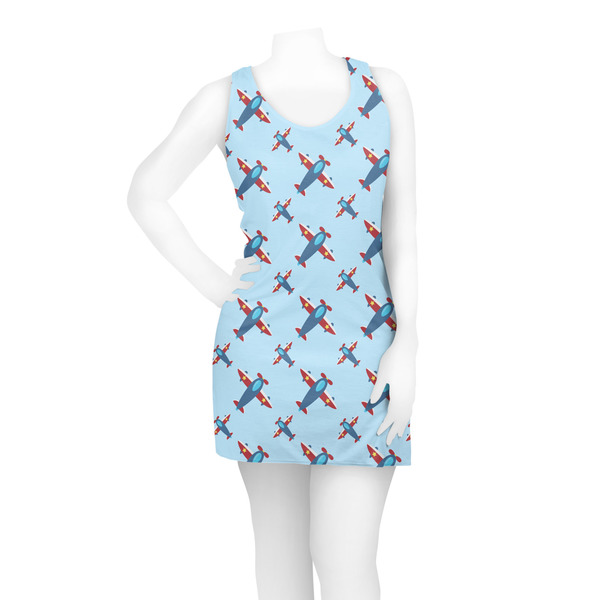 Airplane Theme Racerback Dress - On Model - Front