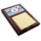 Airplane Theme Red Mahogany Sticky Note Holder - Angle