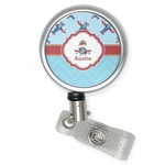 Airplane Theme Retractable Badge Reel (Personalized)