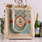 Airplane Theme Reusable Cotton Grocery Bag - In Context