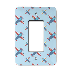 Airplane Theme Rocker Style Light Switch Cover