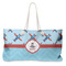 Airplane Theme Large Tote Bag with Rope Handles (Personalized)