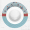 Airplane Theme Round Linen Placemats - LIFESTYLE (single)
