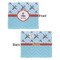 Airplane Theme Security Blanket - Front & Back View