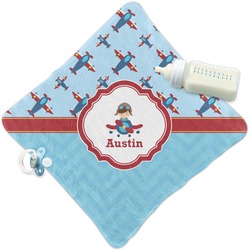 Airplane Theme Security Blanket (Personalized)