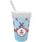 Airplane Theme Sippy Cup with Straw