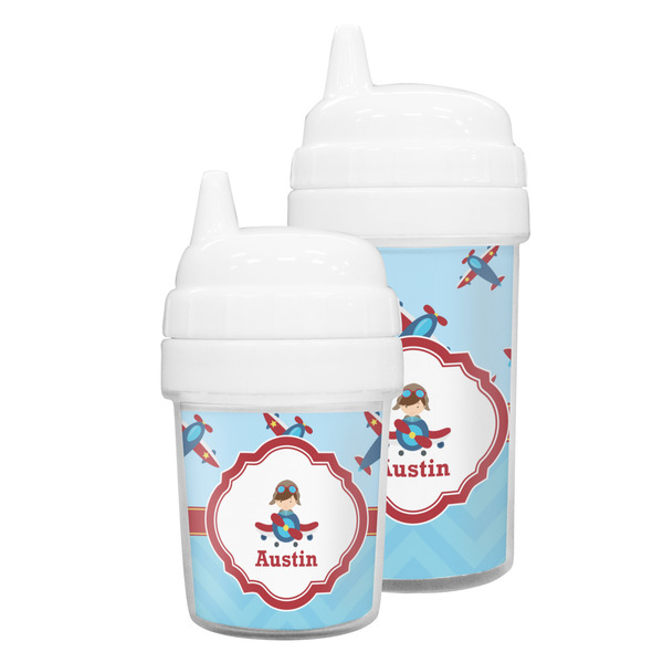 Airplane Theme Sippy Cups