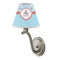 Airplane Theme Small Chandelier Lamp - LIFESTYLE (on wall lamp)