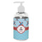 Airplane Theme Plastic Soap / Lotion Dispenser (8 oz - Small - White) (Personalized)