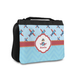 Airplane Theme Toiletry Bag - Small (Personalized)