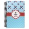 Airplane Theme Spiral Notebook - 7x10 w/ Name or Text