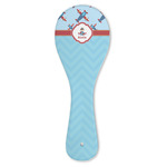 Airplane Theme Ceramic Spoon Rest (Personalized)