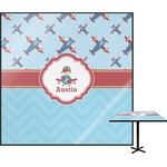Airplane Theme Square Table Top - 30" (Personalized)