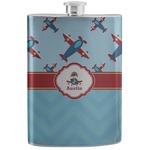 Airplane Theme Stainless Steel Flask (Personalized)