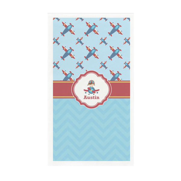 Custom Airplane Theme Guest Towels - Full Color - Standard (Personalized)